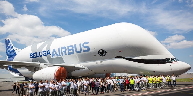 The Airbus employees voted on the new paint job.
