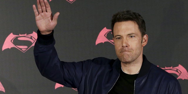 March 19, 2016. Actor Ben Affleck poses during a photocall to promote the movie "Batman v Superman: Dawn Of Justice" in Mexico City.