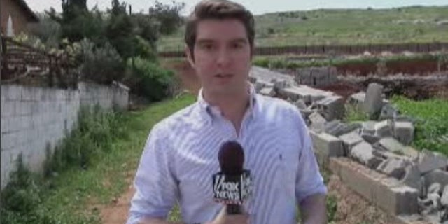 Benjamin Hall reporting from the Turkey-Syria border.