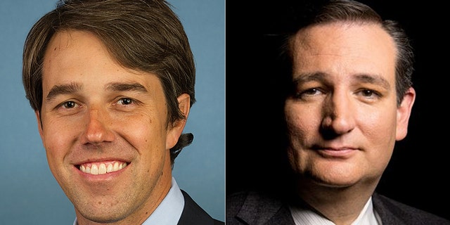 Sen. Ted Cruz (right) is in a tough battle for re-election with Democratic Rep. Beto O'Rourke.