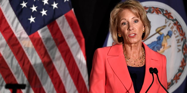Education Secretary Betsy DeVos.