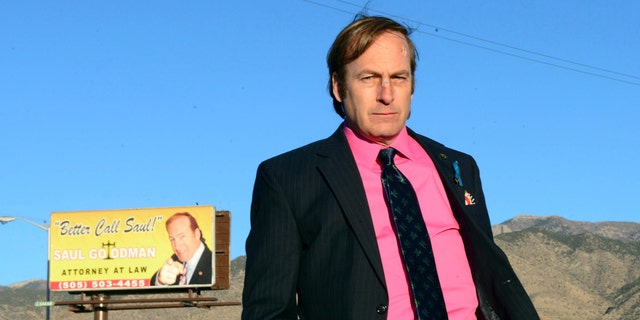 FILE - This image released by AMC shows Bob Odenkirk in a scene from the final season of "Breaking Bad." AMC confirmed that Odenkirk, who plays Saul Goodman, will star in a one-hour prequel tentatively titled "Better Call Saul."