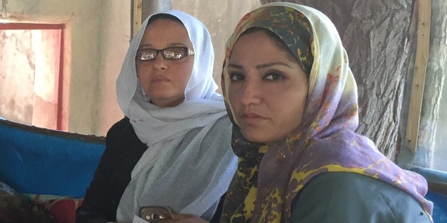 Capt. Fada Astana, right, and Maj. Suraya Fedq