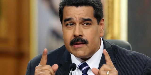 Venezuela's President Nicolas Maduro in a 2014 file photo.