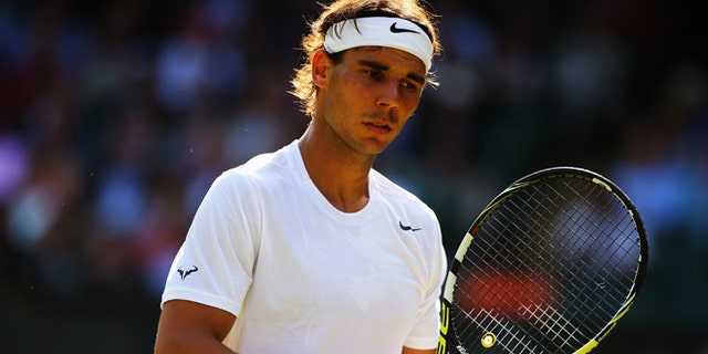 Rafael Nadal in a July 2014 file photo.