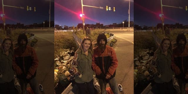 FILE: Johnny Bobbitt Jr. seen with Kate McClure