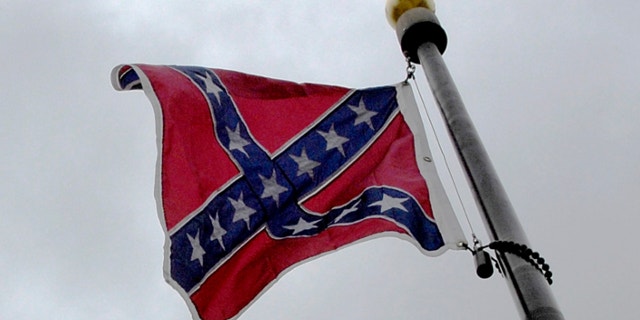 FILE: Jan. 9, 2008: A Confederate flag waves over the grounds of the South Carolina state capitol in Columbia.