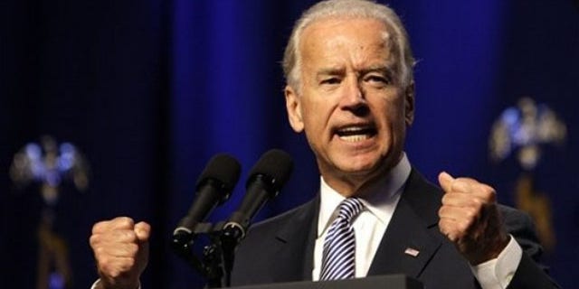 Vice President Biden speaks at the Ohio Democratic Party's annual state dinner June 25 in Columbus, Ohio.