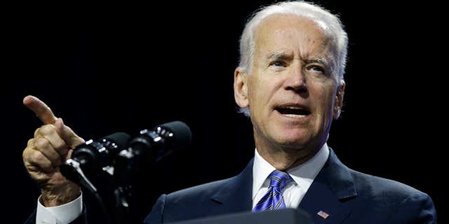 July 23, 2014: Vice President Biden speaks in Las Vegas.