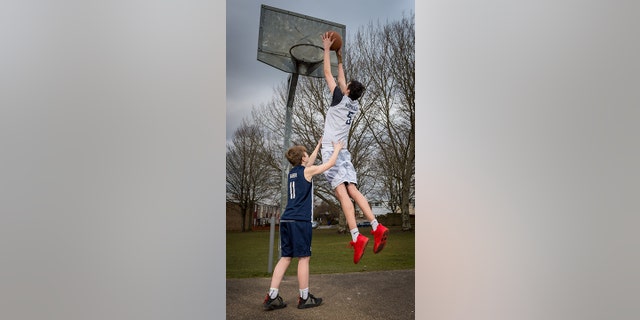 16-year old Brandon Marshall is being hailed as the world’s tallest teen at 7-feet, 4-inches.