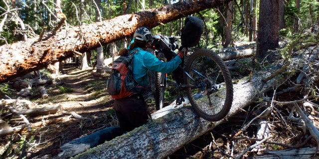 "You may end up carrying your bike more than you ride it," Scott Morris warns of bikepacking.