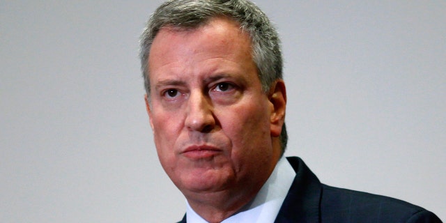 New York Mayor Bill de Blasio