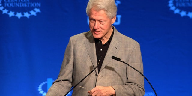 March 7, 2015: Former President Bill Clinton, speaks the Future of Energy session at a university conference sponsored by the Clinton Global Initiative in Coral Gables, Fla.(AP)