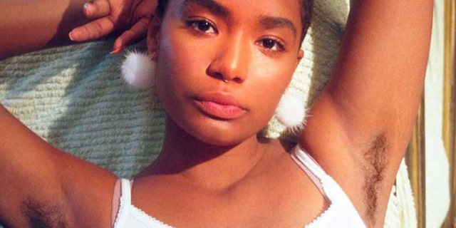 The brand made the decision to show hair in response to body-shaming ads.