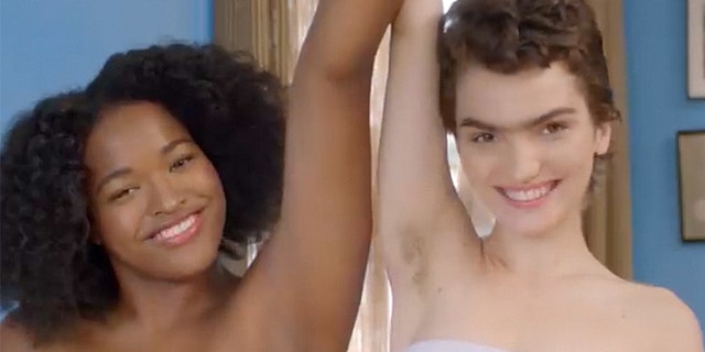 The brand claims they are the first women’s razor company to show women’s body hair in “more than 100 years.”