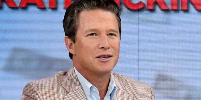 In this Sept. 26, 2016 photo released by NBC, co-host Billy Bush appears on the "Today" show in New York. Bush says he's "embarrassed and ashamed" by a 2005 conversation he had with Donald Trump in which Trump made lewd comments about women. Bush, then a host of the entertainment news show "Access Hollywood," was chatting with Trump as the businessman waited to make a cameo appearance on a soap opera. In a statement Friday, Oct. 7, Bush says he was younger and less mature when the incident occurred, adding that he "acted foolishly in playing along." (Peter Kramer/NBC via AP)