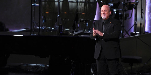November 19, 2014. Billy Joel, the latest recipient of the Gershwin Prize for Popular Song, is honored during a tribute concert at DAR Constitution Hall in Washington.