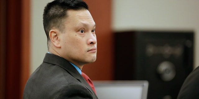 Binh Minh "Ben" Chung appears in court Monday, May 8, 2017, in Las Vegas.