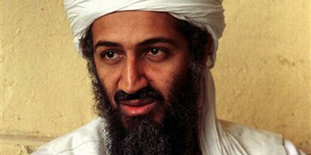 In this April 1998 file photo, exiled Al Qaeda leader Usama bin Laden is seen in Afghanistan.