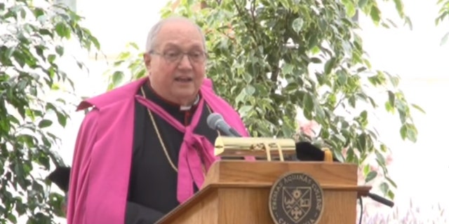 Catholic Bishop Robert C. Morlino urged graduates at Thomas Aquinas College in Santa Paula, CA to be "politically incorrect" in the era of cry closets and safe spaces.