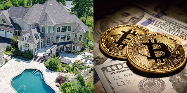 A home in Newark, Del., is selling for just under a few hundred crpto-coins.
