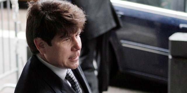 May 26: Former Illinois Gov. Rod Blagojevich, arrives at federal court before taking the stand in his second corruption trial in Chicago.