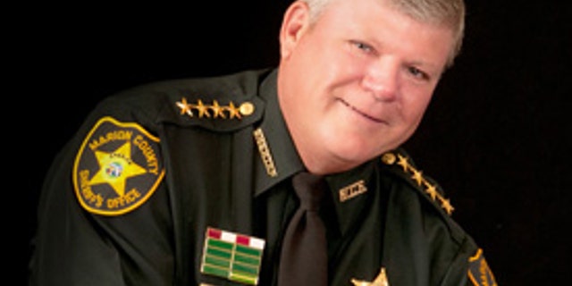 Marion County Sheriff Chris Blair, who has said, “If you are certified to carry a gun, I would like to encourage you to do so.”