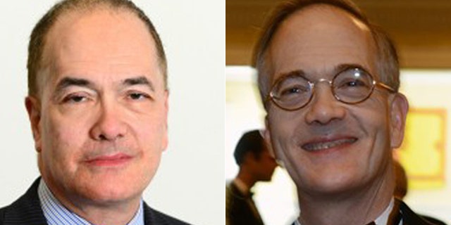 Brothers Allan Block, (l.), and John Block, (r.), own a media empire that includes the Toledo Blade, Pittsburgh Post-Gazette and several television stations.
