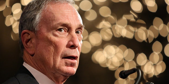 NEW YORK, NY - FEBRUARY 10: (EXCLUSIVE ACCESS, SPECIAL RATES APPLY) Former Mayor of New York City, Michael Bloomberg, speaks at the "Not One More" Event at Urban Zen on February 10, 2015 in New York City. (Photo by Monica Schipper/Getty Images)