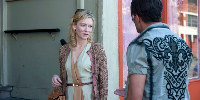 This image released by Sony Pictures Classics shows Cate Blanchett in a scene from the film,"Blue Jasmine."