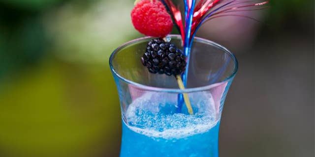 Cool off with this patriotic beverage.