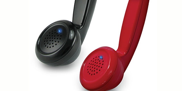 Take advantage of the built-in wireless connection in your cell-phone -- and have some fun, too -- with a retro handset from ThinkGeek.