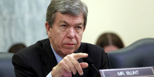Senator Roy Blunt speaks on Capitol Hill in 2015 (Reuters)