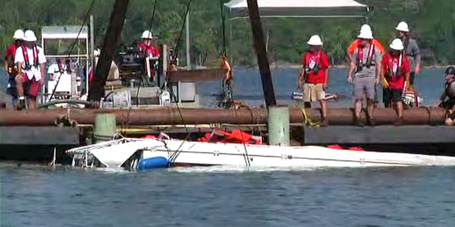 Retrieval efforts began around 9 a.m.
