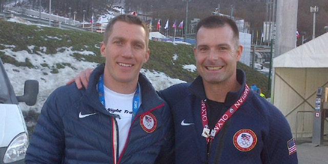 1st Lt. Mike Kohn, (r.), and Capt. Chris Fogt, (l.), are in Sochi to compete for Team USA in the bobsled event. (Fox News)