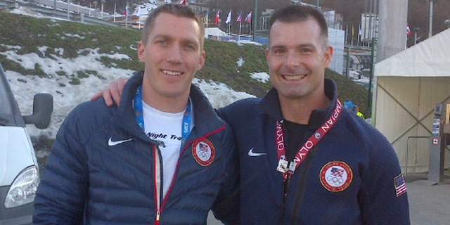 1st Lt. Mike Kohn, (r.), and Capt. Chris Fogt, (l.), are in Sochi to compete for Team USA in the bobsled event. (Fox News)