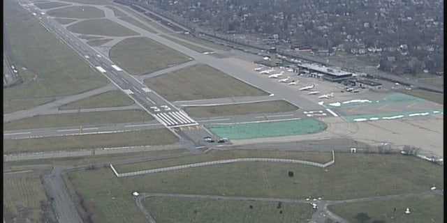 Coleman A. Young Airport in Detroit.