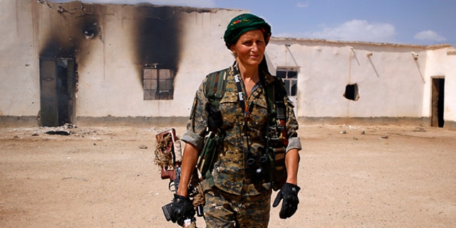 Böhman is pictured in Syria in May 2016.