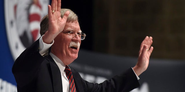 May 9, 2015: Former United Nations Ambassador John Bolton speaks during tthe Freedom Summit in Greenville. (AP)