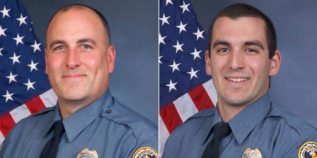 Gwinnett County Sgt. Michael Bongiovanni and Master Police Officer Robert McDonald