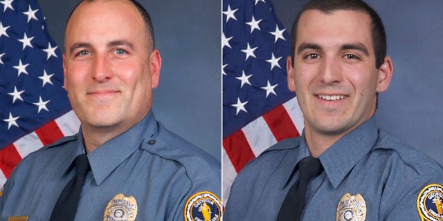 Gwinnett County Sgt. Michael Bongiovanni and Master Police Officer Robert McDonald