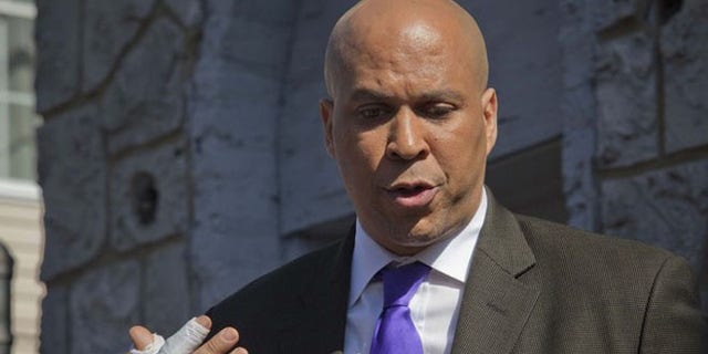 Booker said he was racially profiled growing up in subrurban New Jersey.
