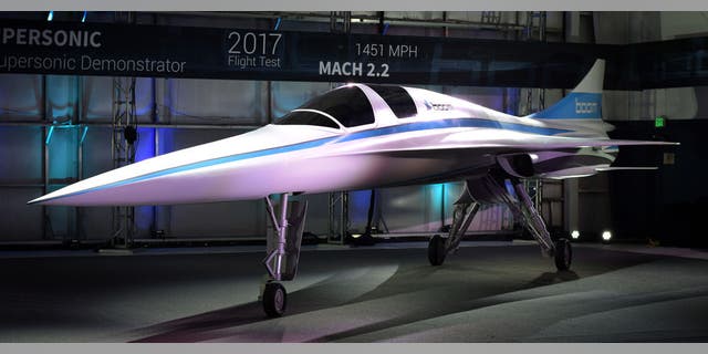 Boom Technology says its XB-1, nicknamed the “Baby Boom” will be the world’s fastest civil aircraft.
