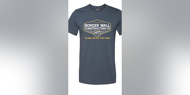 Photo of pro-Trump border wall T-shirt that sparked controversy at an Oregon high school.