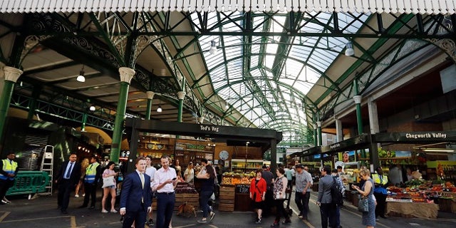 London’s Borough Market has reopened Wednesday, 11 days after it closed its door following the bridge attack that killed eight people and injured 48 others.