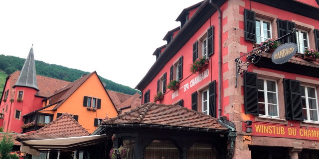 Le Chambard hotel where TV chef Anthony Bourdain was found dead on Friday morning in Kaysersberg, France.