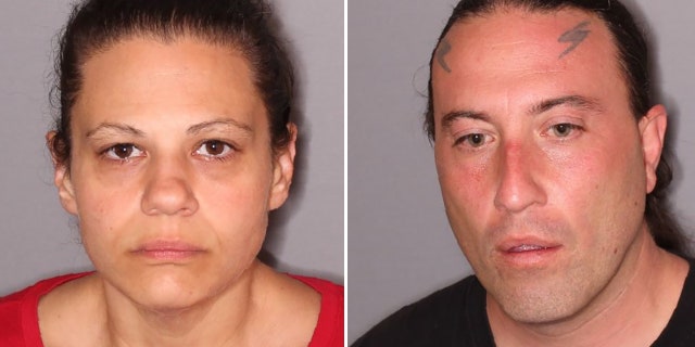 A 3-year-old boy remained on life support Wednesday after his mother, Alison Bovio, left, and stepfather, Donald Bovio, right, allegedly beat him with a belt so badly last week he was left brain dead.