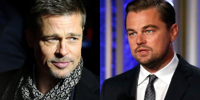 Brad Pitt, left, and Leonardo DiCaprio will star in Quentin Tarantino's upcoming Manson movie.