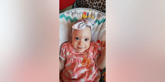 One-year-old Hailie survived her collapsed lung and is now a healthy baby girl.