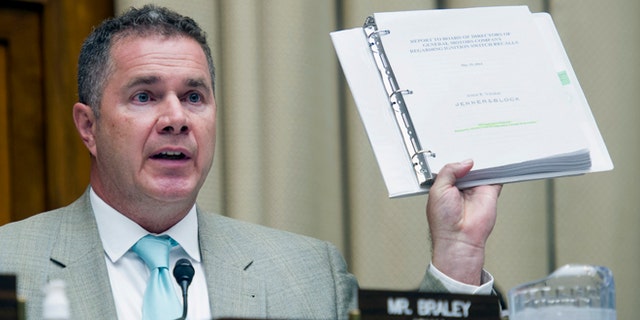 June 18, 2014: Rep. Bruce Braley, D-Iowa, speaks at a hearing on Capitol Hill in Washington.